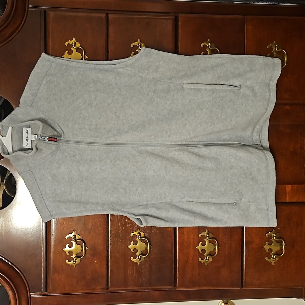 Saddlebred zip up vest
